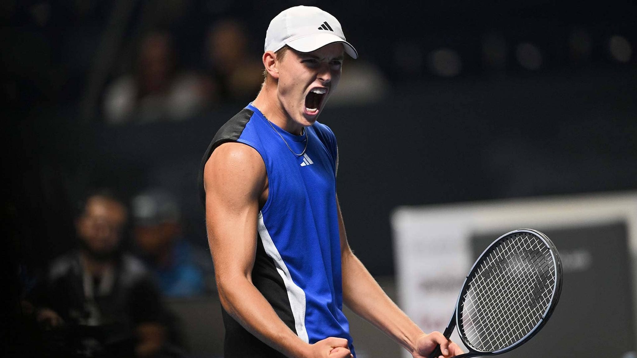 German wild card Justin Engel becomes first player born in 2007 or
