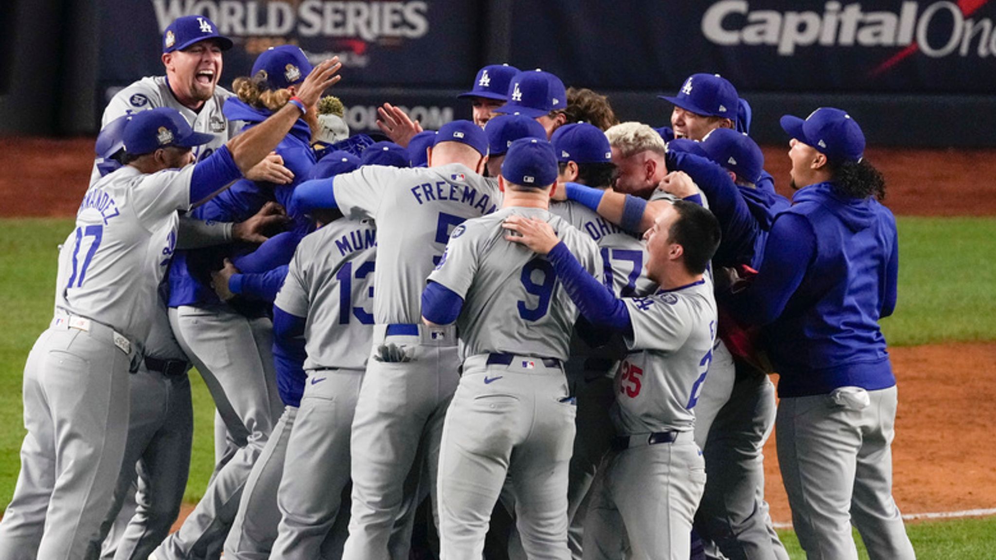 World Series: Los Angeles Dodgers beat New York Yankees in Game 5 to ...