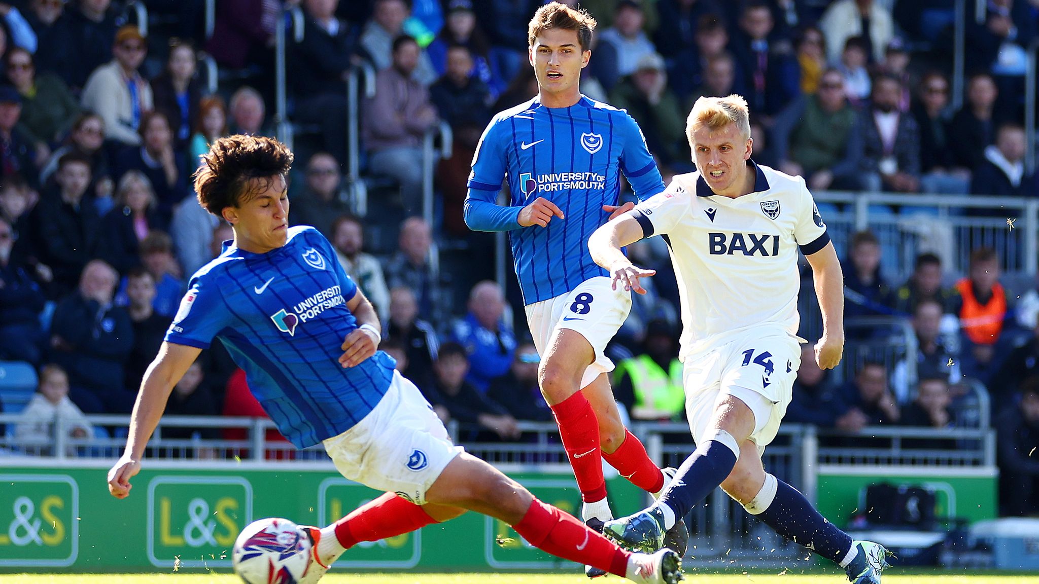 Portsmouth 1-1 Oxford United: Louie Sibley earns point for U's | Football  News | Sky Sports