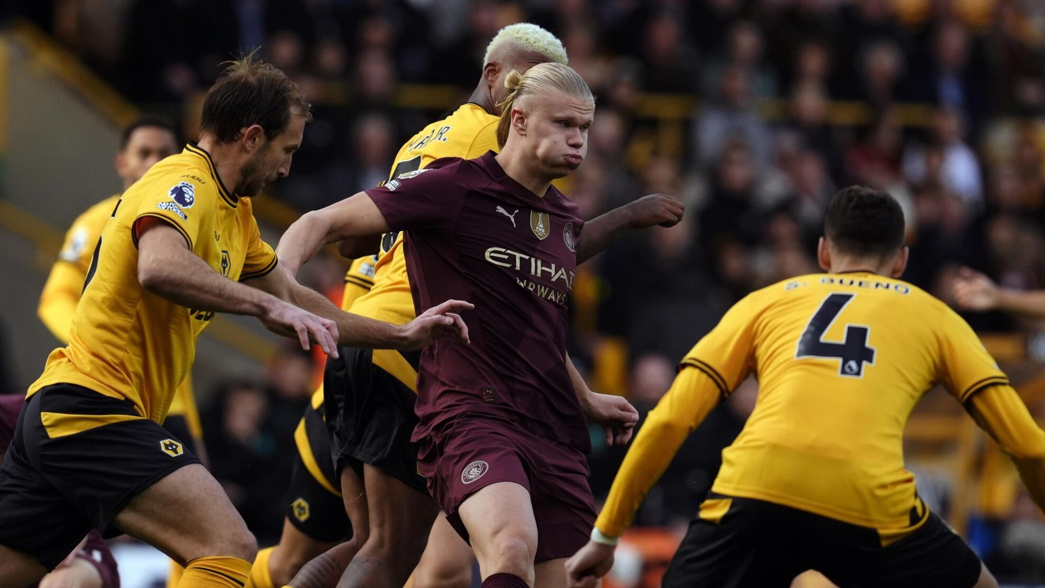 Wolves vs Man City LIVE! Premier League match updates, news, score