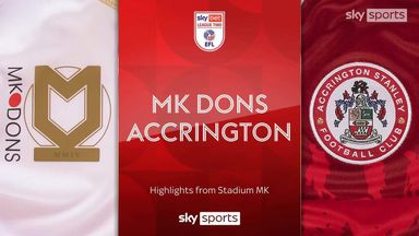 MK Dons 2-1 Accrington Stanley