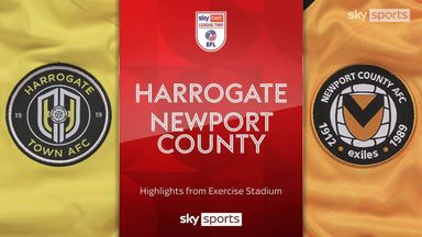 Harrogate 1-0 Newport