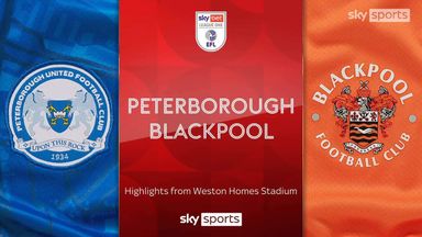 Peterborough 5-1 Blackpool