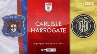 Carlisle 1-1 Harrogate