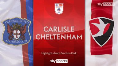 Carlisle 0-1 Cheltenham