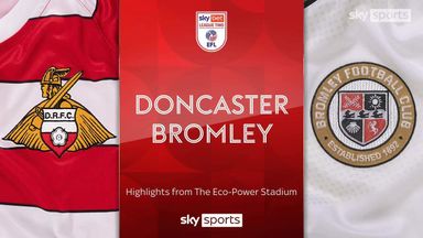 Doncaster 0-1 Bromley