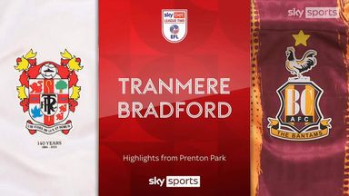 Tranmere 0-2 Bradford