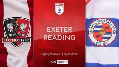 Exeter City 1-2 Reading