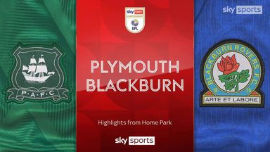 Plymouth 2-1 Blackburn