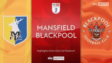 Mansfield 2-0 Blackpool 