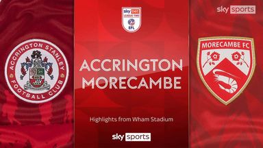 Accrington 2-1 Morecambe