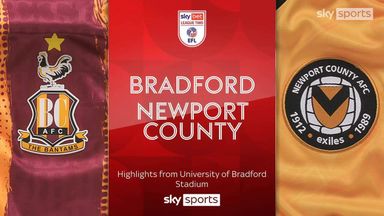 Bradford 3-1 Newport