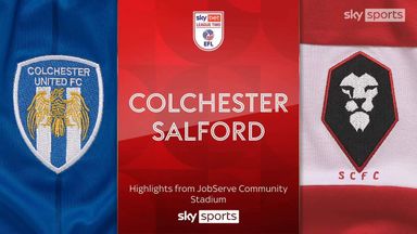 Colchester 1-2 Salford City