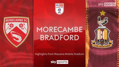 Morecambe 1-1 Bradford