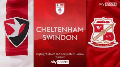 Cheltenham 2-3 Swindon