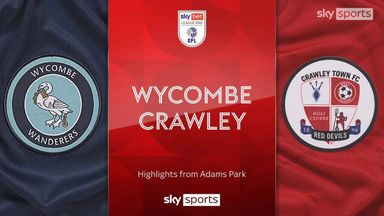 Wycombe 1-0 Crawley