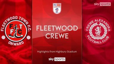 Fleetwood 0-1 Crewe