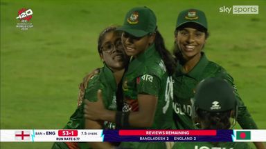 Bangladesh are dancing! | Nat Sciver-Brunt goes for two!