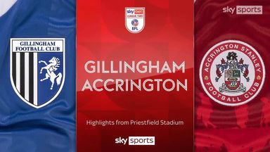 Gillingham 1-2 Accrington Stanley