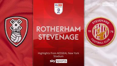 Rotherham 2-0 Stevenage