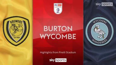 Burton 2-3 Wycombe