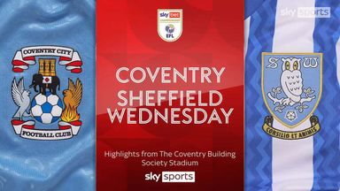 Coventry 1-2 Sheffield Wednesday