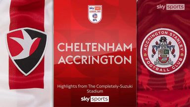 Cheltenham 2-1 Accrington Stanley