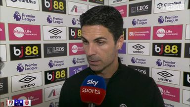 Arteta: It's a game of errors and tonight we made two big ones