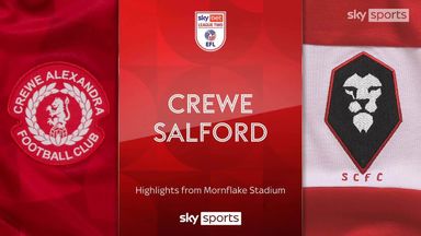 Crewe 1-1 Salford