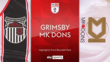 Grimsby Town 1-3 MK Dons