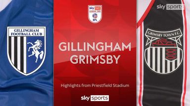 Gillingham 0-1 Grimsby