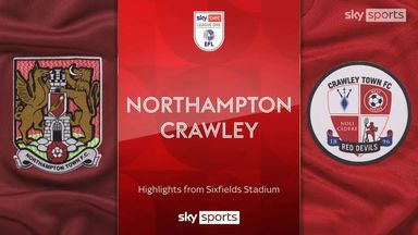 Northampton 3-0 Crawley