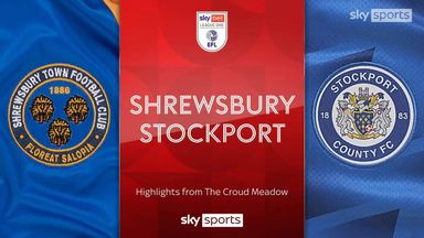 Shrewsbury 0-2 Stockport