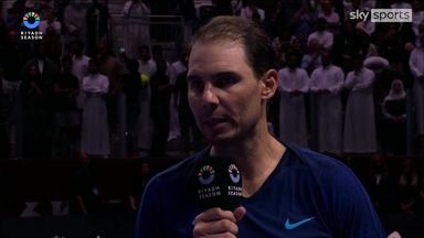 'I would not be the player I am without you' | Rafa thanks Novak following match