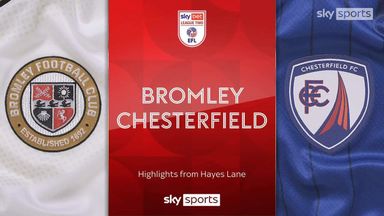 Bromley 2-2 Chesterfield