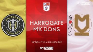 Harrogate 1-5 MK Dons