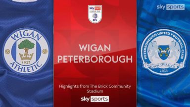 Wigan 3-0 Peterborough