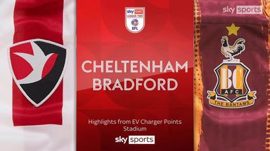 Cheltenham 1-1 Bradford