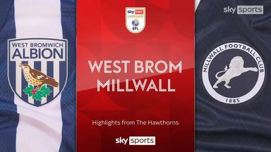 West Brom 0-0 Millwall