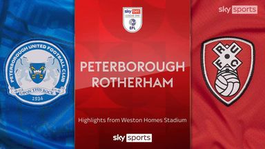 Peterborough 3-3 Rotherham 