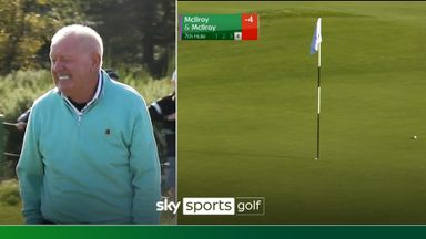 'A magical moment!'  | McIlroy's dad shows where Rory gets his talent from! 