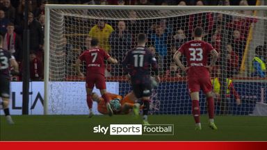 Aberdeen fail to double lead from the spot against Rangers!