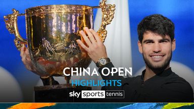 Alcaraz snaps Sinner's streak to win thrilling China Open final