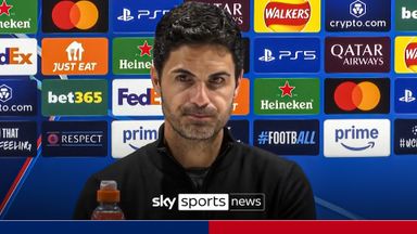 Arteta: Calafiori's suspected knee injury is 'not great news'