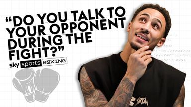 Whittaker answers questions you've ALWAYS wanted to ask a pro boxer!