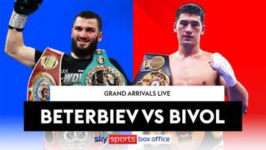 Beterbiev v Bivol Grand Arrivals LIVE!