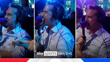 'He's in awful awful trouble!' | Comms cam reaction to THAT Wardley KO