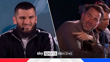 'He called you arrogant!' | Awkward fan silence as Beterbiev fires back at Hearn