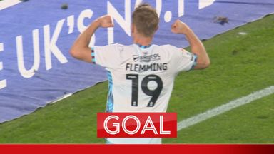 Flemming header puts Burnley level!