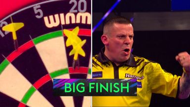 Chisnall takes out a brilliant 144 to pile pressure on Van den Bergh